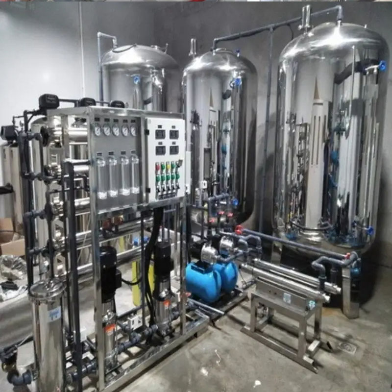 1 Ton Laboratory Purified Water Equipment, Reverse Osmosis Water System