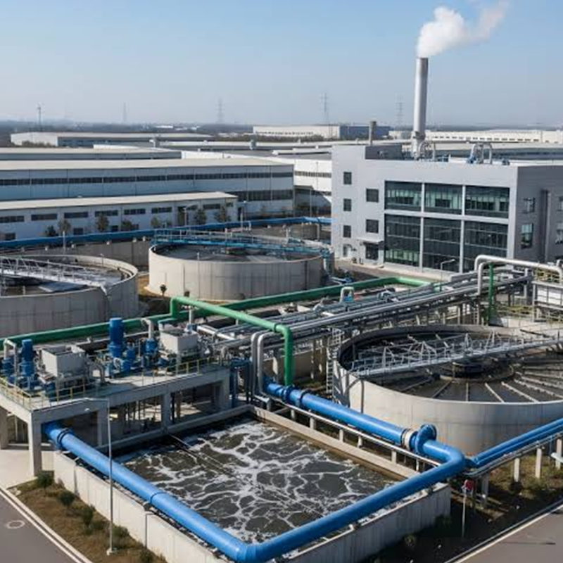 Large-Scale Civil ETP Industrial Wastewater Treatment Plant